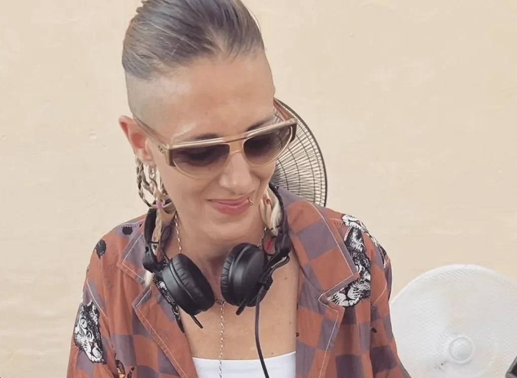 Portrait of Antz, an Argentine DJ/producer based in Ibiza, known for his analog techno sets.